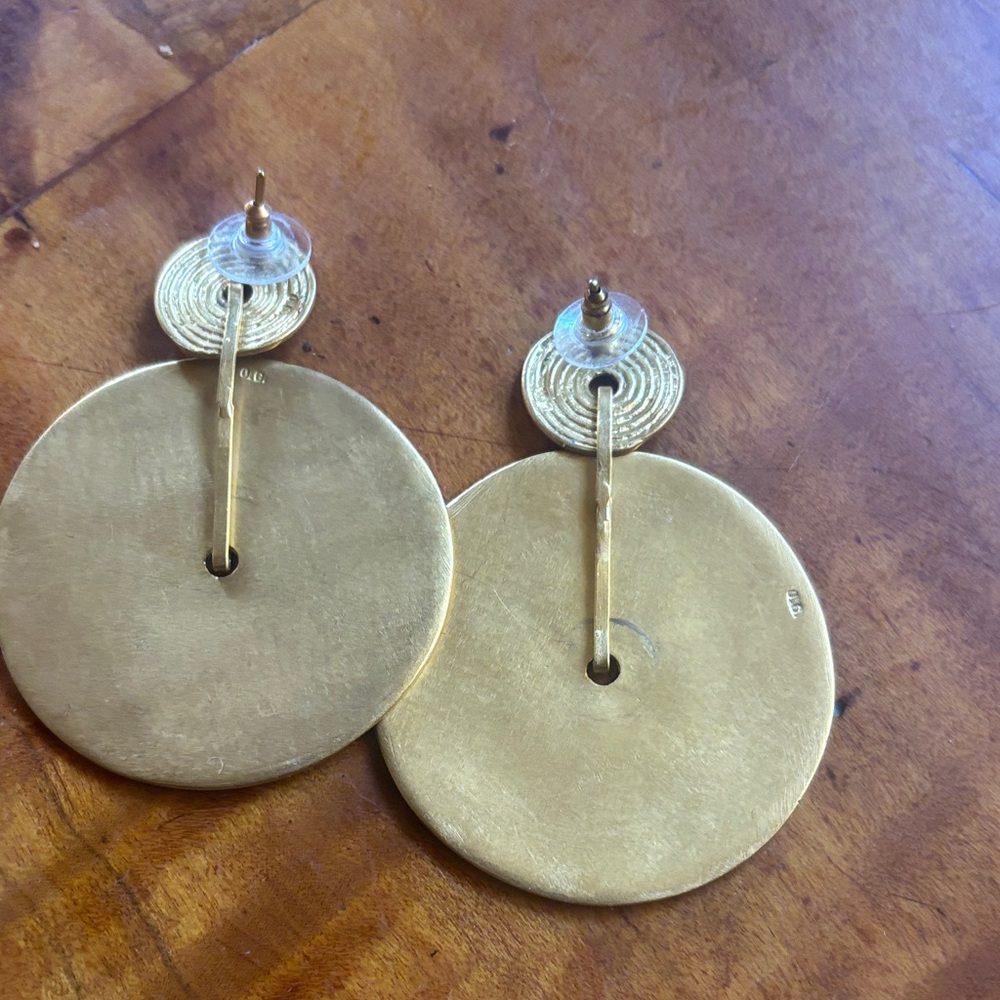 José Cano gold earrings - Picture 4 of 4